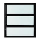 Janela de Alumínio Preto Vitro Basculante CMC Modular - 0.80 (L) X 1.00 (A)