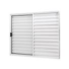 Janela de Alumínio Veneziana 100x120cm 3 Folhas Vidro Liso Slim Modular Ramassol Janela de Alumínio Veneziana 100x120cm 3 Folhas Vidro Liso Slim Modular Ramassol