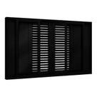 Janela de Alumínio Veneziana Flex 4 Folhas Móveis e 2 Fixas 100x150cm Lucasa Eccellente