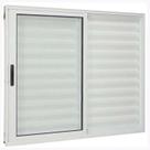 Janela de correr 3F 120x100 vidro liso