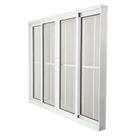 Janela de Correr em Alumínio Branco 120x150x10 cm 4 Folhas VL Com Grade Nobre CRV Janela de Correr em Alumínio Branco 120x150x10 cm 4 Folhas VL Com Grade Nobre CRV