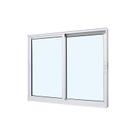 Janela de Correr em Alumínio Branco Perfecta Max 120x120x8,2cm 2 Folhas Móveis Jap Janela de Correr em Alumínio Branco Perfecta Max 120x120x8,2cm 2 Folhas Móveis Jap