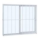 Janela de Correr Grade Classic em Alumínio 100 x 120 x 6,54 cm 2 Folhas Direita Alumifit Sasazaki Janela de Correr Grade Classic em Alumínio 100 x 120 x 6,54 cm 2 Folhas Direita Alumifit Sasazaki