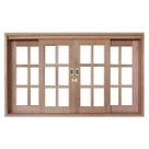 Janela de Correr Quadriculada Madersilva 120cmx180cmx14cm