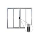 Janela de cozinha 4 folhas 100x120 brilhante sem grade