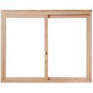 Janela de Madeira de Correr 100x100cm com Caixilho 9,4cm Ewr 380 Rondosul Janela de Madeira de Correr 100x100cm com Caixilho 9,4cm Ewr 380 Rondosul