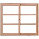 Janela de Madeira de Correr 120x100cm com Caixilho 8,5cm Ewk 290 Rondosul