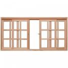 Janela de Madeira de Correr 120x160cm com Caixilho 9,4cm Ewk 394 Rondosul