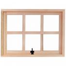 Janela de Madeira Maxim-ar 50x70cm com Caixilho 9,4cm Ewr Mp61 Rondosul