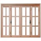 Janela de Madeira Pantográfica 120x180cm com Caixilho 9,4cm Ewk 396 Rondosul