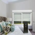Janela de PVC Integrada 140x200cm 2 Folhas com Vidro Liso e Cremonna com Controle Remoto ITEC Brimak