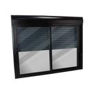Janela Integrada em Alumínio Preto 120x150x18 cm 2 Folhas VL Nobre CRV Janela Integrada em Alumínio Preto 120x150x18 cm 2 Folhas VL Nobre CRV