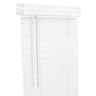 Janela Living Accents Faux Wood 2" branca 69x152 cm
