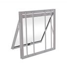 Janela Maxim-Ar em Alumínio 60 x 60 x 3,7 cm com Grade Branco Básica MMachado