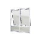 Janela Maxim-Ar em Alumínio Branco Perfecta Max 100x100x5,3cm 4 Folhas Jap Janela Maxim-Ar em Alumínio Branco Perfecta Max 100x100x5,3cm 4 Folhas Jap