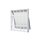Janela Maxim-Ar em Alumínio Branco Perfecta Max 100x60x9,5cm c/ Grade Jap