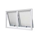 Janela Maxim-Ar em Alumínio Branco Perfecta Max 60x150x5,3cm 2 Folhas Jap