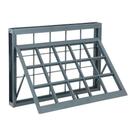 Janela Maxim-Ar Grade Quadriculada em Aço 60 x 100 x 8 cm 1 Folha Silenfort Sasazaki Janela Maxim-Ar Grade Quadriculada em Aço 60 x 100 x 8 cm 1 Folha Silenfort Sasazaki