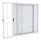 Janela Veneziana 3 Folhas 1,00x1,20 Alumínio Branco C/g Janela Veneziana 3 Folhas 1,00x1,20 Alumínio Branco C/g