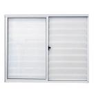 Janela Veneziana 3 Folhas 1,00x1,20 Alumínio Branco S/ grade Janela Veneziana 3 Folhas 1,00x1,20 Alumínio Branco S/ grade