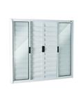Janela Veneziana 6 Folhas 1,00x1,20 Alumínio Branco S/ grade