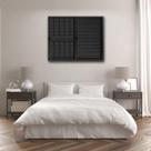 Janela Veneziana de Alumínio 3 Folhas 100x80cm com Grade Linha Modular
