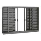 Janela Veneziana em Aço 100 x 120 x 12 cm 6 Folhas Belfort Sasazaki