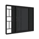 Janela Veneziana em Alumínio Grade Classic 100x120 cm 3 Folhas Preta Esquerda Alumifit Sasazaki Janela Veneziana em Alumínio Grade Classic 100x120 cm 3 Folhas Preta Esquerda Alumifit Sasazaki