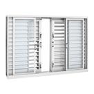 Janela Veneziana Multiflex em Aço 120 x 200 x 16 cm 6 Folhas Pratika Sasazaki