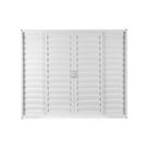 Janela Veneziana Soft Plus 4 Folhas Branco MGM 100x100 cm Janela Veneziana Soft Plus 4 Folhas Branco MGM 100x100 cm