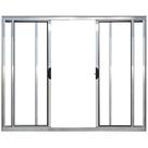 Janela Vitro 4 Folhas Alumínio Brilhante 1.00 X 1.50 Modular