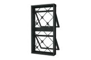 JANELA VITRO 50x100 MAX AR GRADE XADREZ SEM VIDRO ZARCÃO
