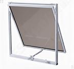 Janela Vitro Fumê Maxim-Ar 40x40 Alumínio Banheiro