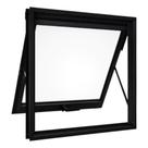 Janela Vitro Max Ar 60x60 Alumínio Preto Linha Suprema