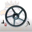 Jante Dianteira Ybr 125 Factor 2004 Liga Leve Preta Nacional Premium Fabreck