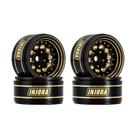 Jantes Beadlock INJORA 1.0 - Preta em Latão para Carros RC 1/24 e 1/18 Jantes Beadlock INJORA 1.0 - Preta em Latão para Carros RC 1/24 e 1/18