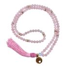 Japamala 108 Contas Quartzo Rosa Pedra Naural Ho'oponopono Japamala 108 Contas Quartzo Rosa Pedra Naural Ho'oponopono