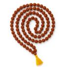 Japamala 10mm de 108 Contas Semente de Rudraksha Natural