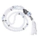Japamala Ho'oponopo Em Pedra Da Lua E Cristal Chinês Branco Japamala Ho'oponopo Em Pedra Da Lua E Cristal Chinês Branco
