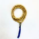 Japamala Ho Oponopono 108 Contas em Madeira e Cristal Pompom Azul Escuro 8MM Japamala Ho Oponopono 108 Contas em Madeira e Cristal Pompom Azul Escuro 8MM