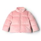 Jaqueta acolchoada de veludo para meninas Amazon Essentials 3T