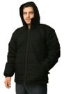 Jaqueta Acolchoada Masculina Plus Size Impermeável Frio Intenso Neve Tamanhos 48 a 58