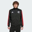 Jaqueta Adidas Flamengo DNA Preta e Vermelha