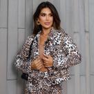 Jaqueta Básica Animal Print Feminina Revanche Concórdia Jaqueta Básica Animal Print Feminina Revanche Concórdia