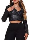 Jaqueta Biker material ecológico Pit Bull Jeans 84574