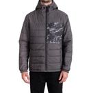Jaqueta Billabong Stealth Puffer Masculina Cinza Escuro