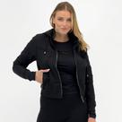 Jaqueta Blue Rose Nylon com Capuz Feminina