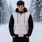 Jaqueta Bobojaco 2 Cores Bicolor Forrada Frio Peluciada Inverno Outono Neve Frio Impermeavel Intenso Jaqueta Bobojaco 2 Cores Bicolor Forrada Frio Peluciada Inverno Outono Neve Frio Impermeavel Intenso