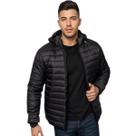 Jaqueta Bobojaco Puffer Masculino Impermeável Com Capuz