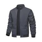 Jaqueta Bomber Casual Leve Para Homens TACVASEN, Verão E Outono, Com Zíper Completo E Múltiplos